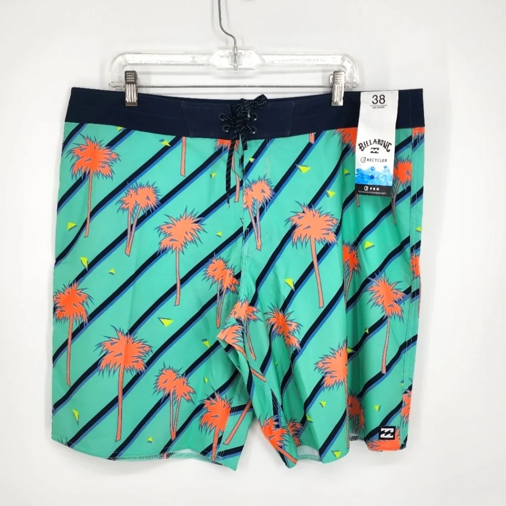 Billabong NWT Recycler Sundays Pro Performance Boardshorts 38